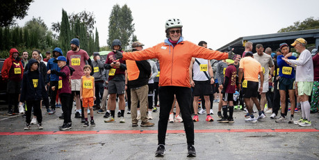 Krisse - cyclist - 5K Start